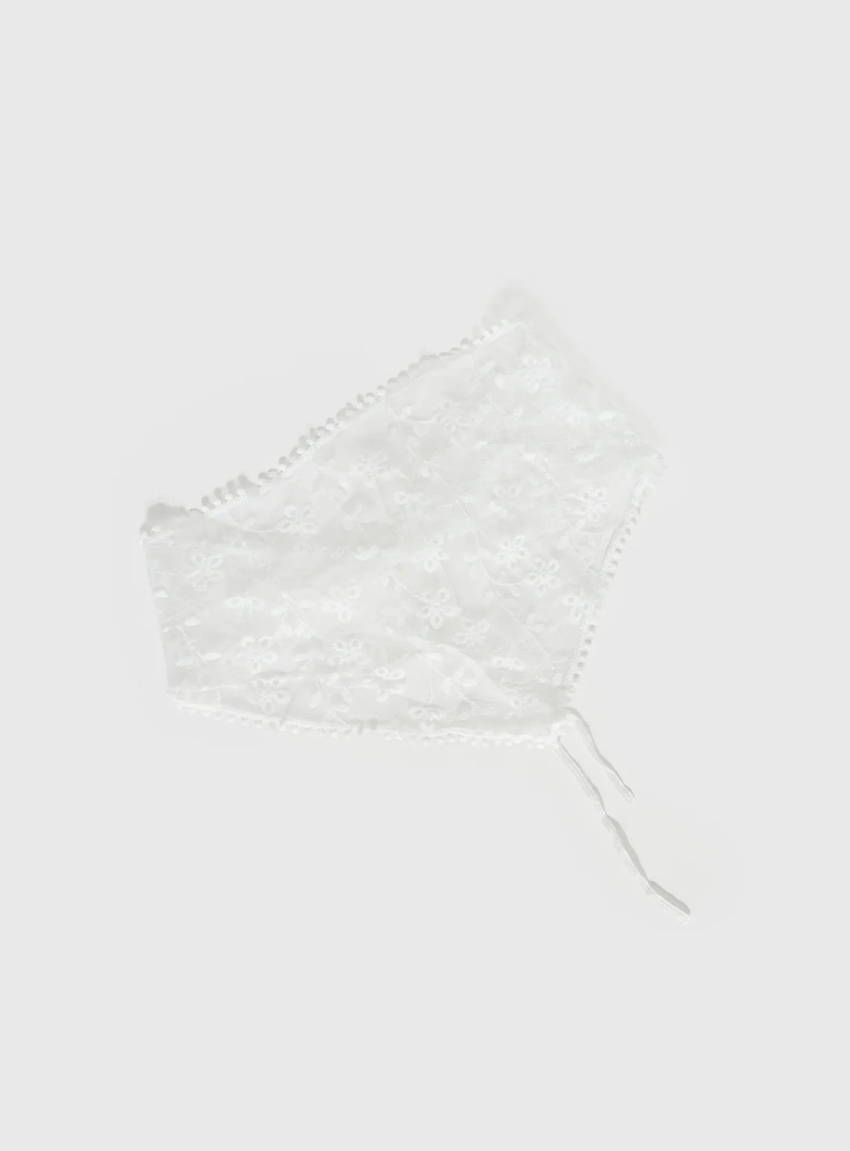 Ex Factor Sheer Head Scarf White