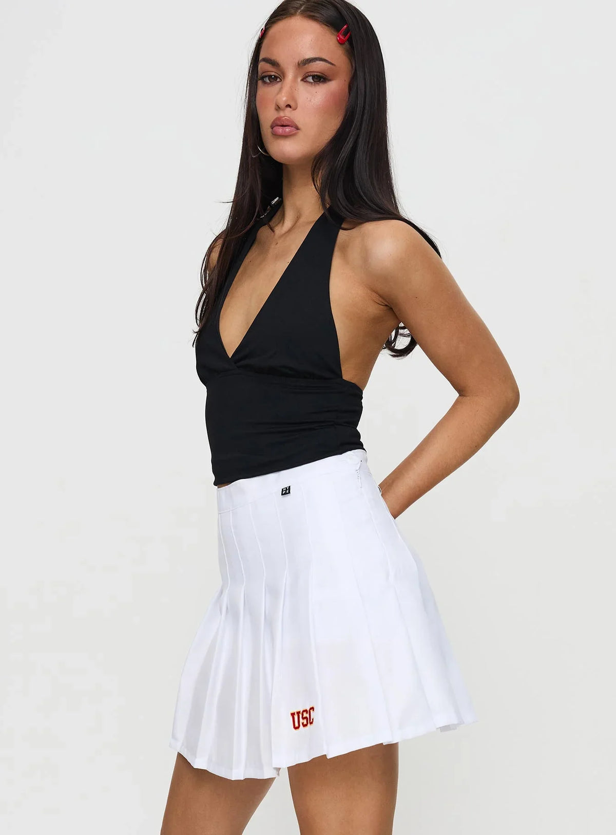 USC Tennis Skort White