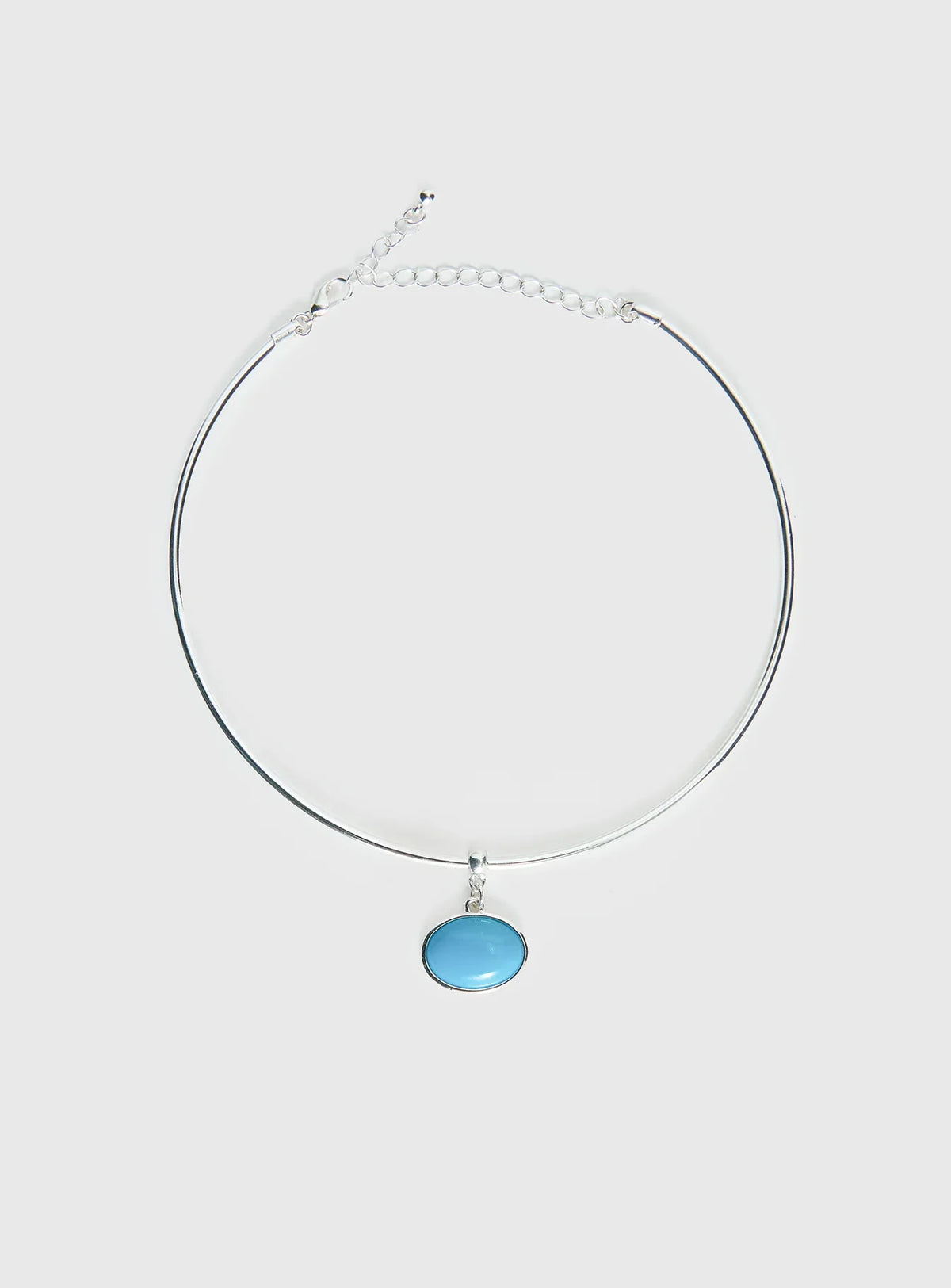 Vanita Necklace Silver Turquoise