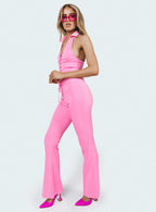 Marcia Flare Pant Pink