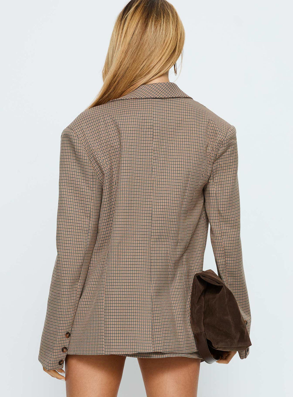 Deane Blazer Brown Check