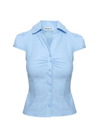 Arianwyn Short Sleeve Shirt Blue