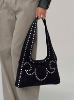 Lemoni Stud Bag Black