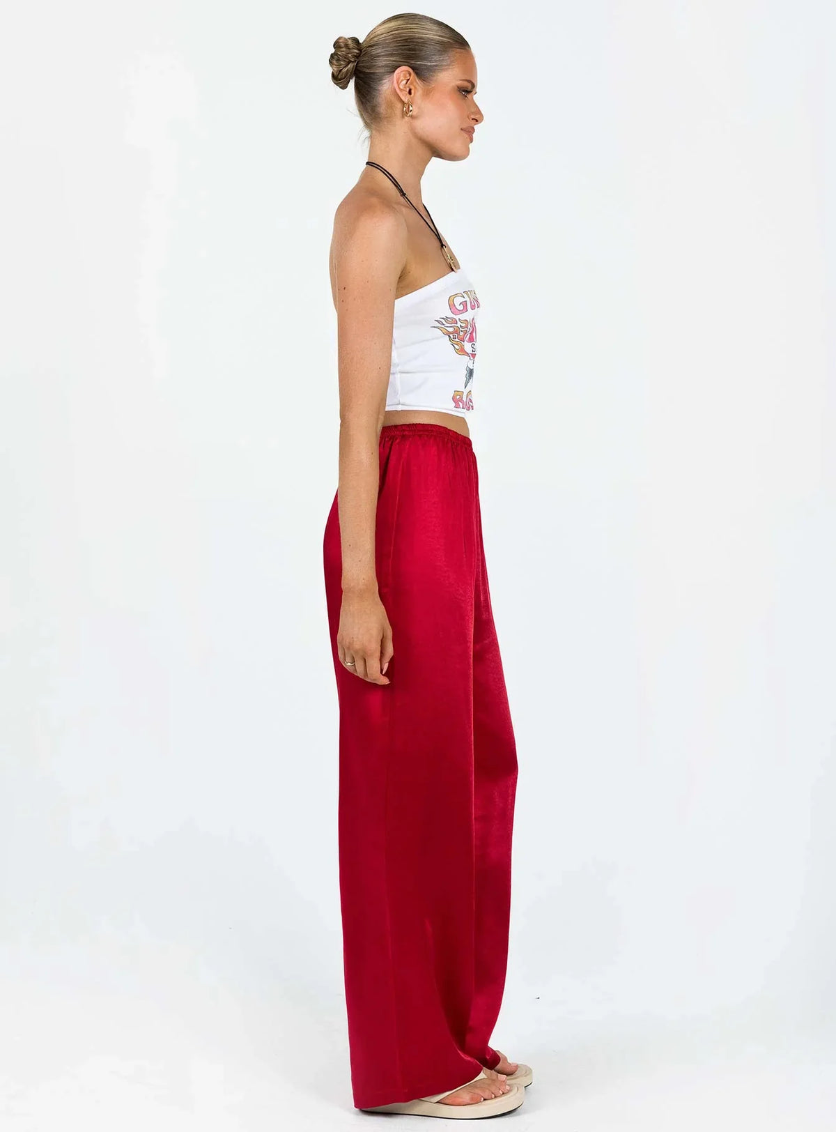 Nixie Pants Red