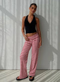 Dreamgirl Folded Pant Pink Multi