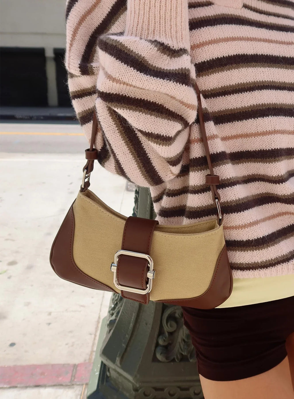 Amabella Shoulder Bag Brown