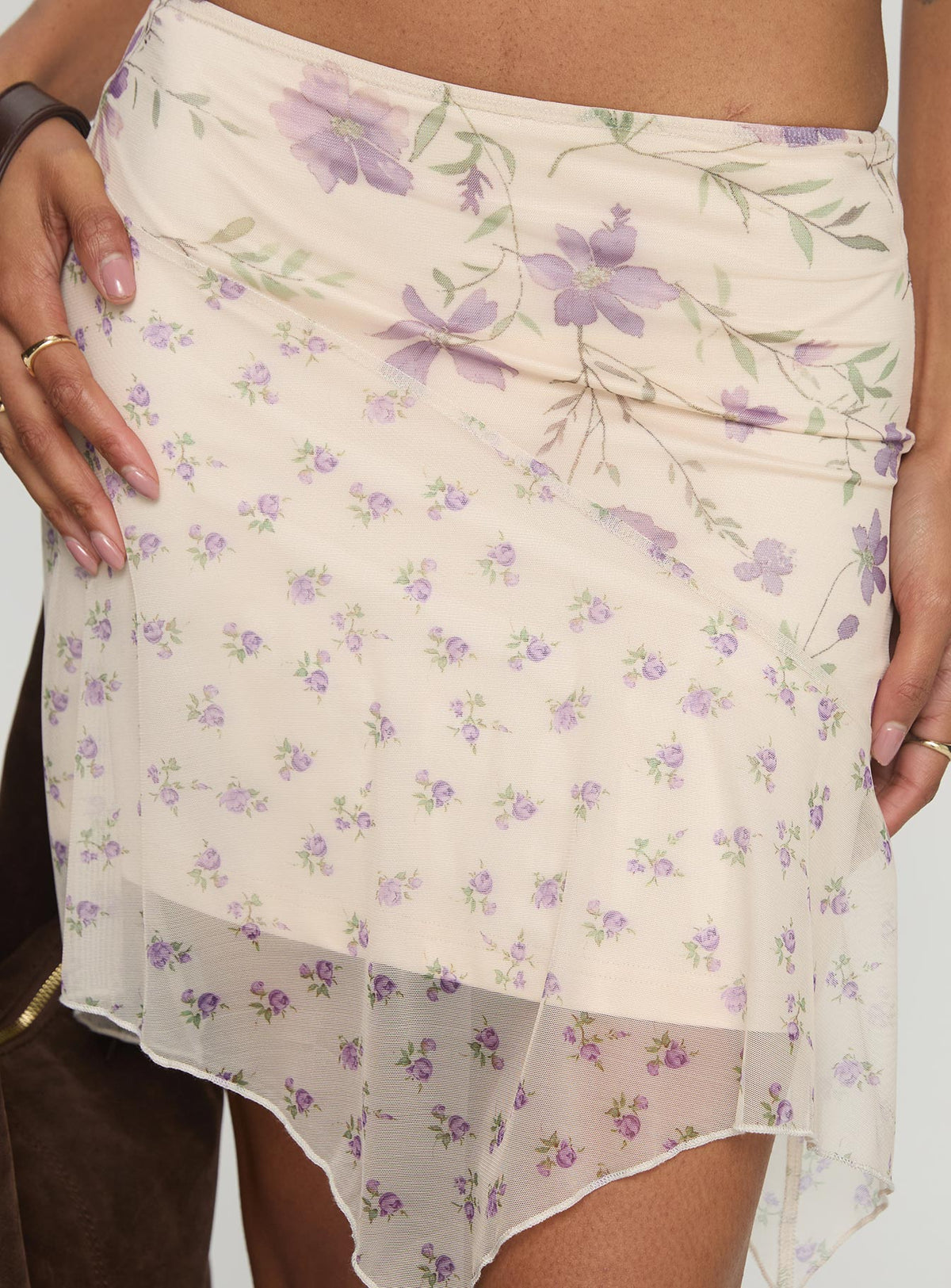 Aeloria Midi Skirt Multi