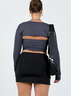 Lowell Mini Skirt Black