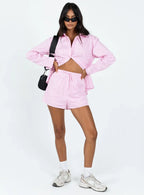 The Chloe Set Pink Stripe
