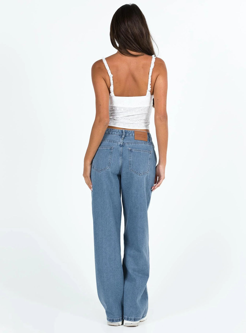 Maryanne Mid Rise Relaxed Jeans Mid Wash Denim Tall