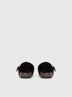 Way Life Goes Stud Detail Clogs Chocolate