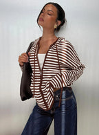 Brienna Zip Jacket Brown