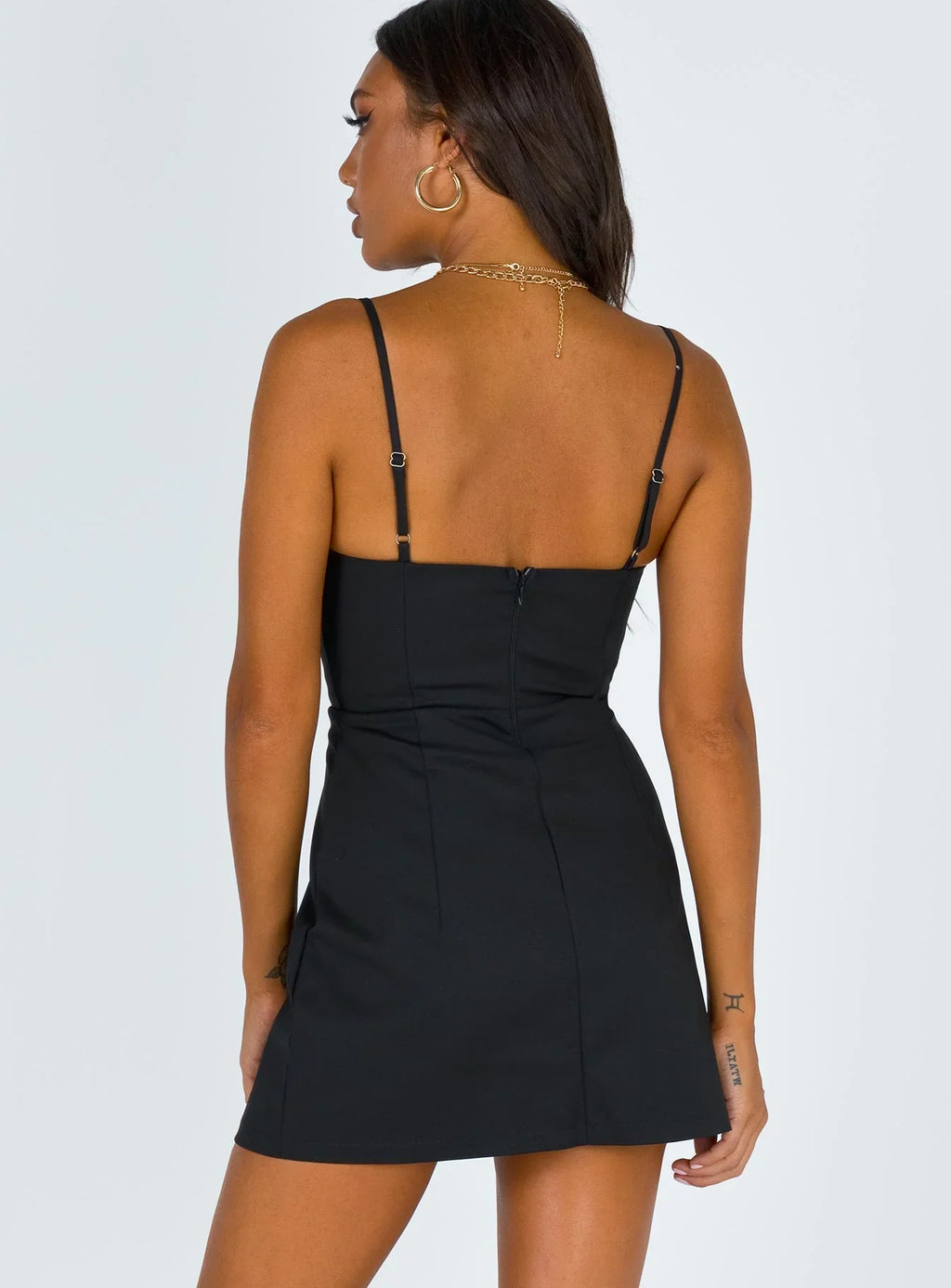 Novella Mini Dress Black