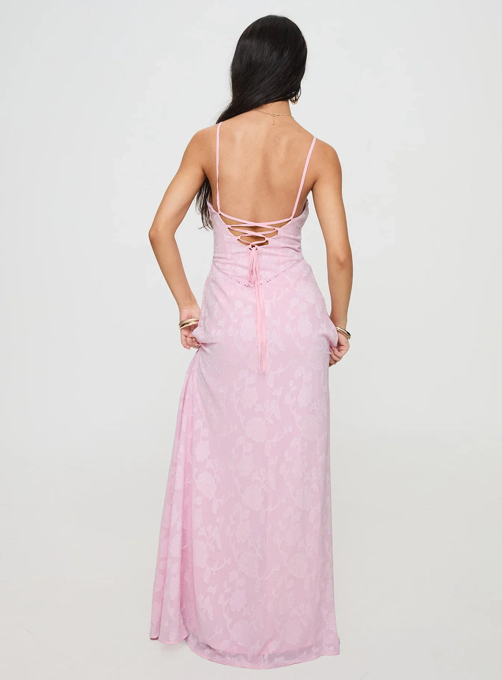 South Of France Maxi Dress Pink Petite
