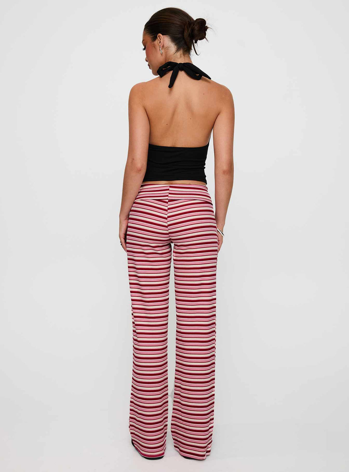 Dreamgirl Folded Pant Pink Multi