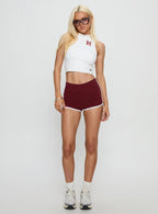 Harvard Belle Tank Top White
