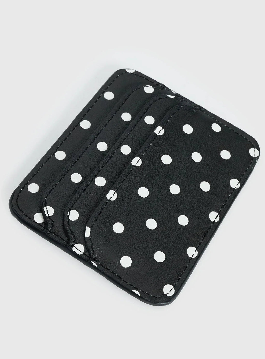 Kiss Of Life Cardholder Black Polka
