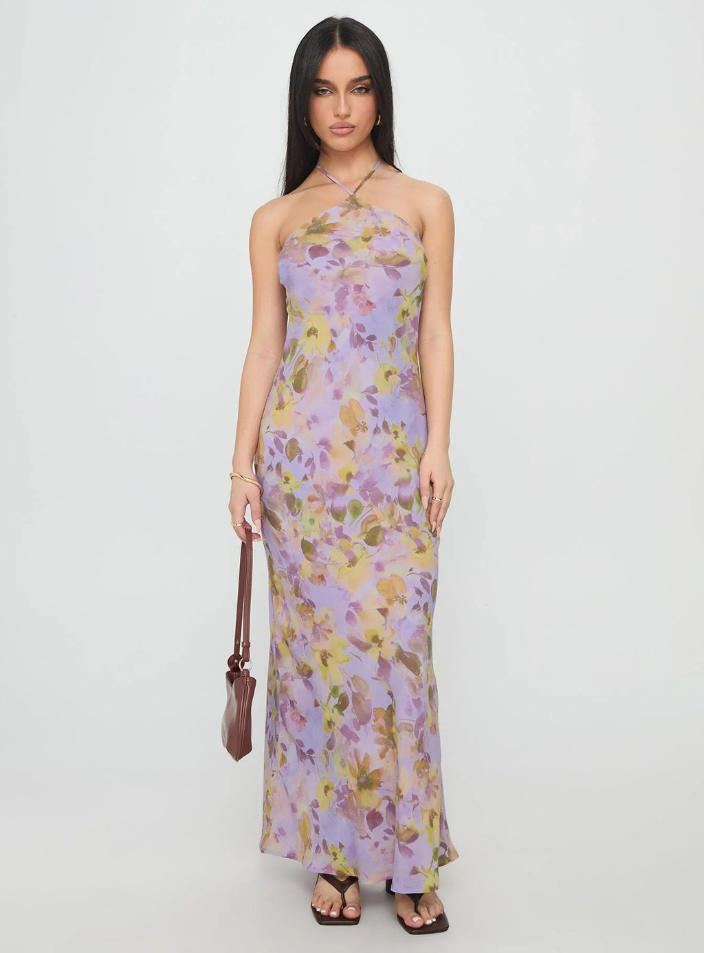 Florabella Halter Maxi Dress Multi