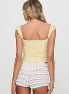 Jenalee Top Yellow