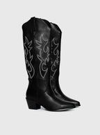 Billini Urson Boots Black White