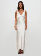 Allegra Maxi Dress Champagne
