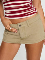Rhode Mini Skort Tan