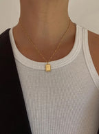 Scottson Gold Plated Pendant Necklace