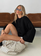 Edern Cardigan Black