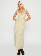 Jayne Frill Maxi Dress Multi