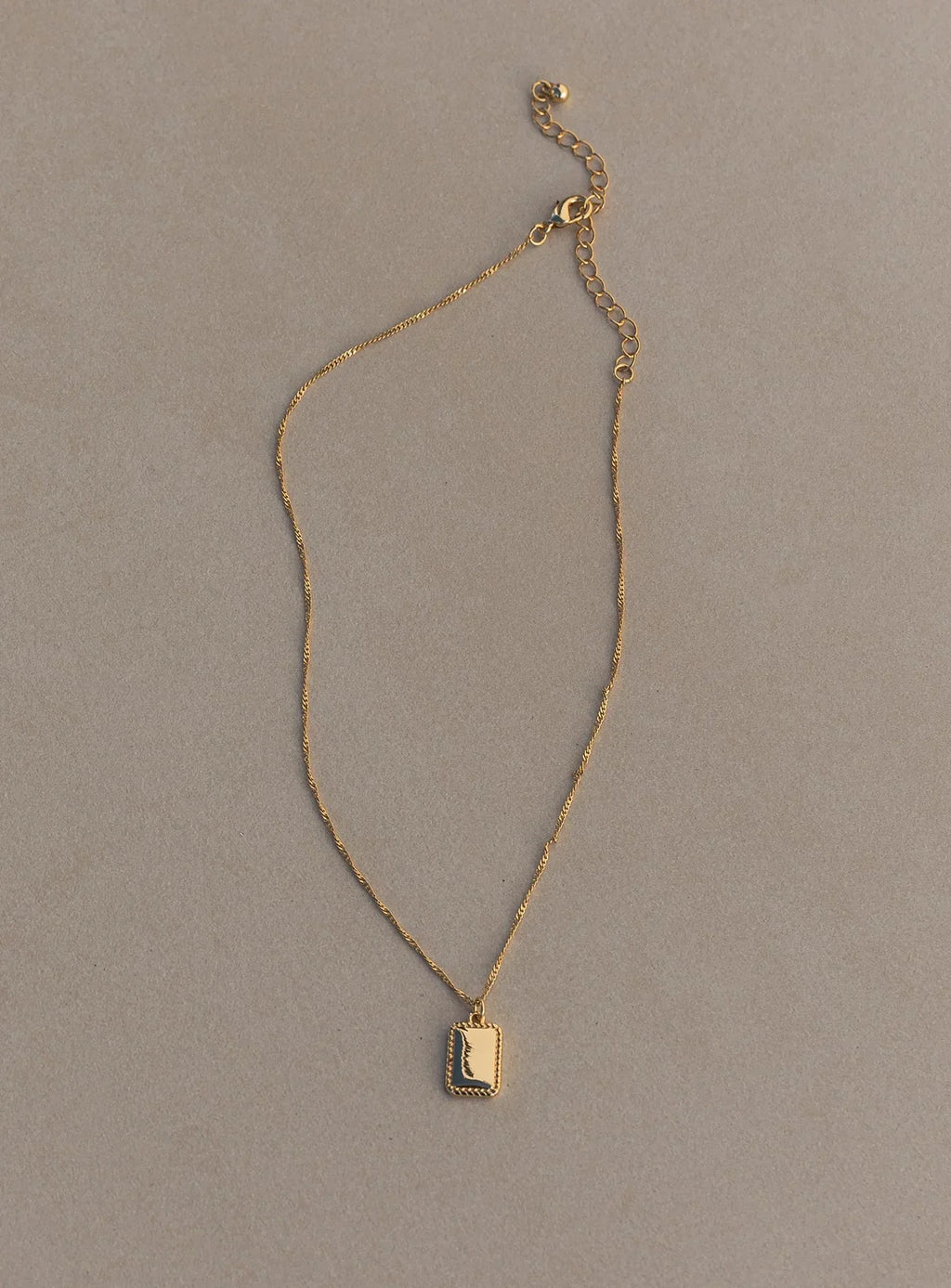 Scottson Gold Plated Pendant Necklace