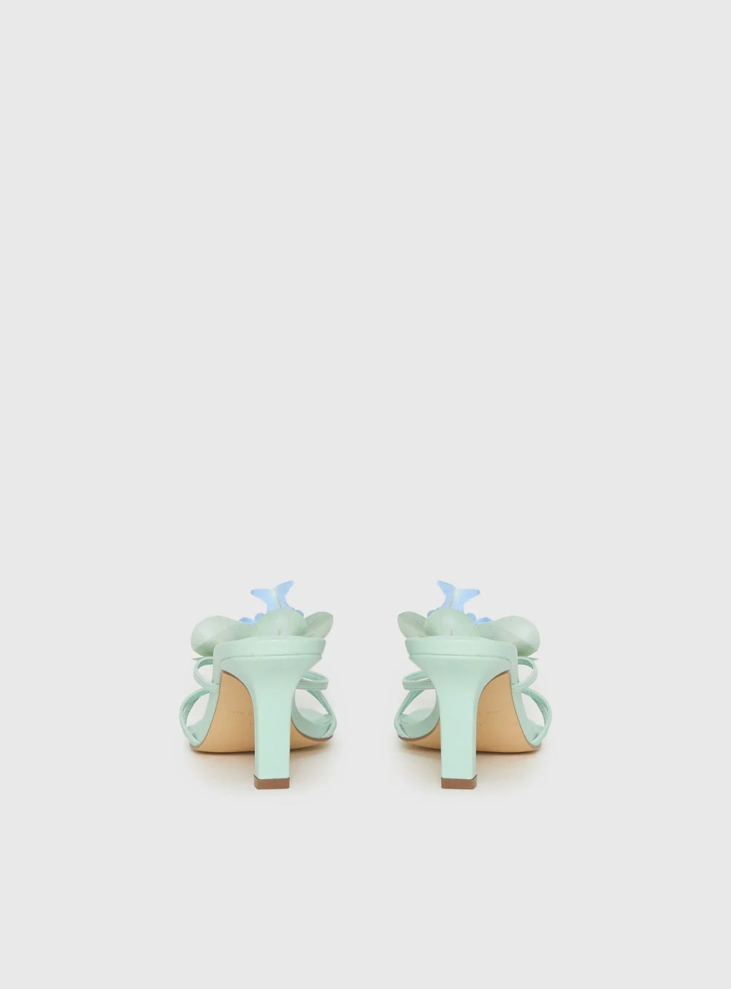 Azira Flower Detail Heels Blue