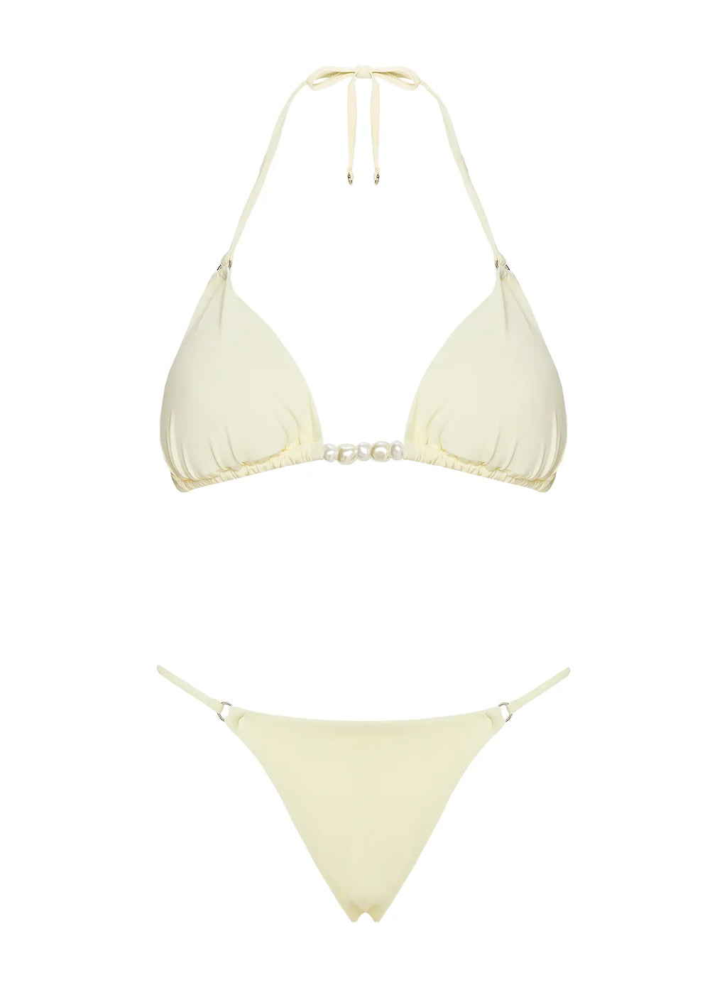 Adrah Cheeky Bikini Bottoms Yellow