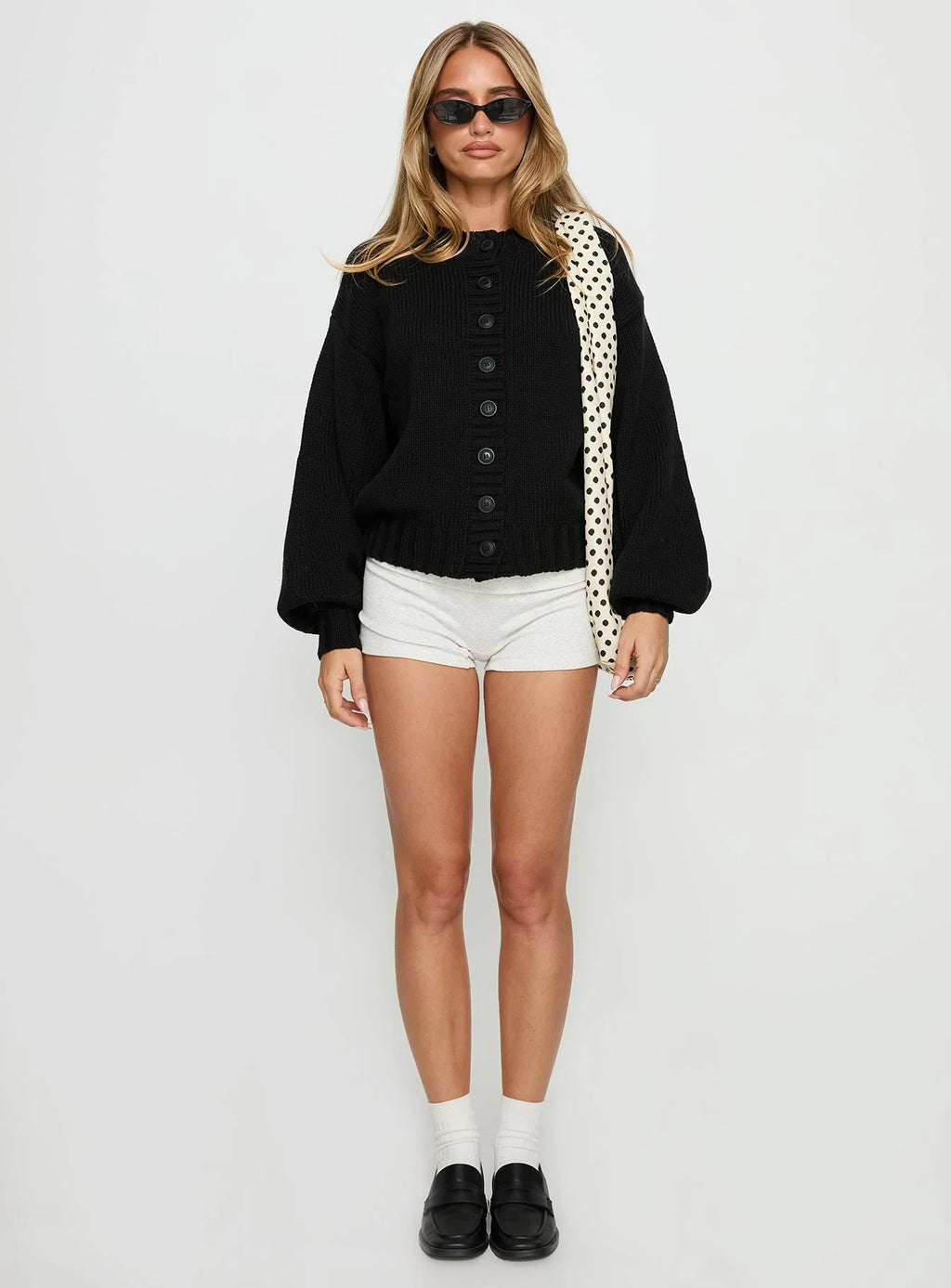 Edern Cardigan Black