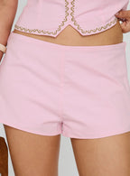 Calderra Micro Shorts Pink