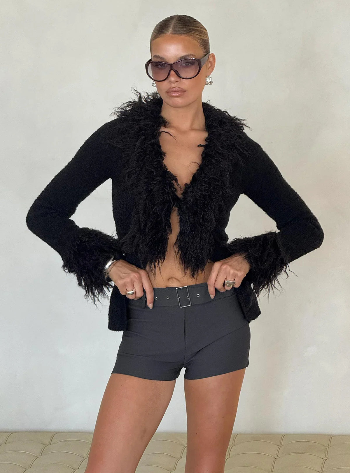 Sistine Cardigan Black