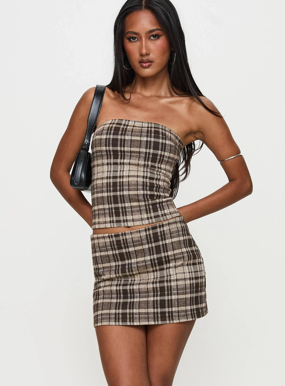 Magnetic Field Strapless Set Multi