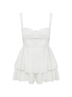 Linnie Romper White