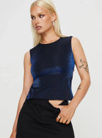 Uzo Top Navy