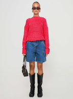 Bae Sweater Pink Red