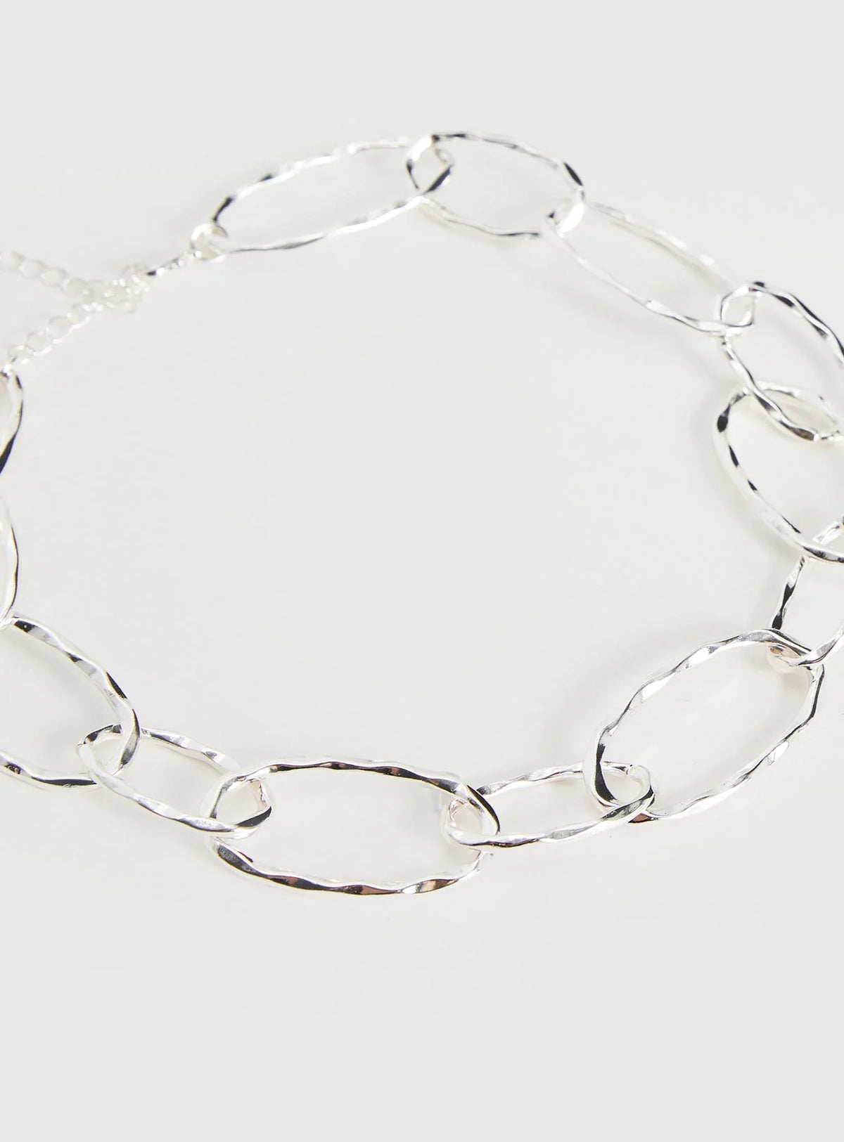 Labella Looped Necklace Silver