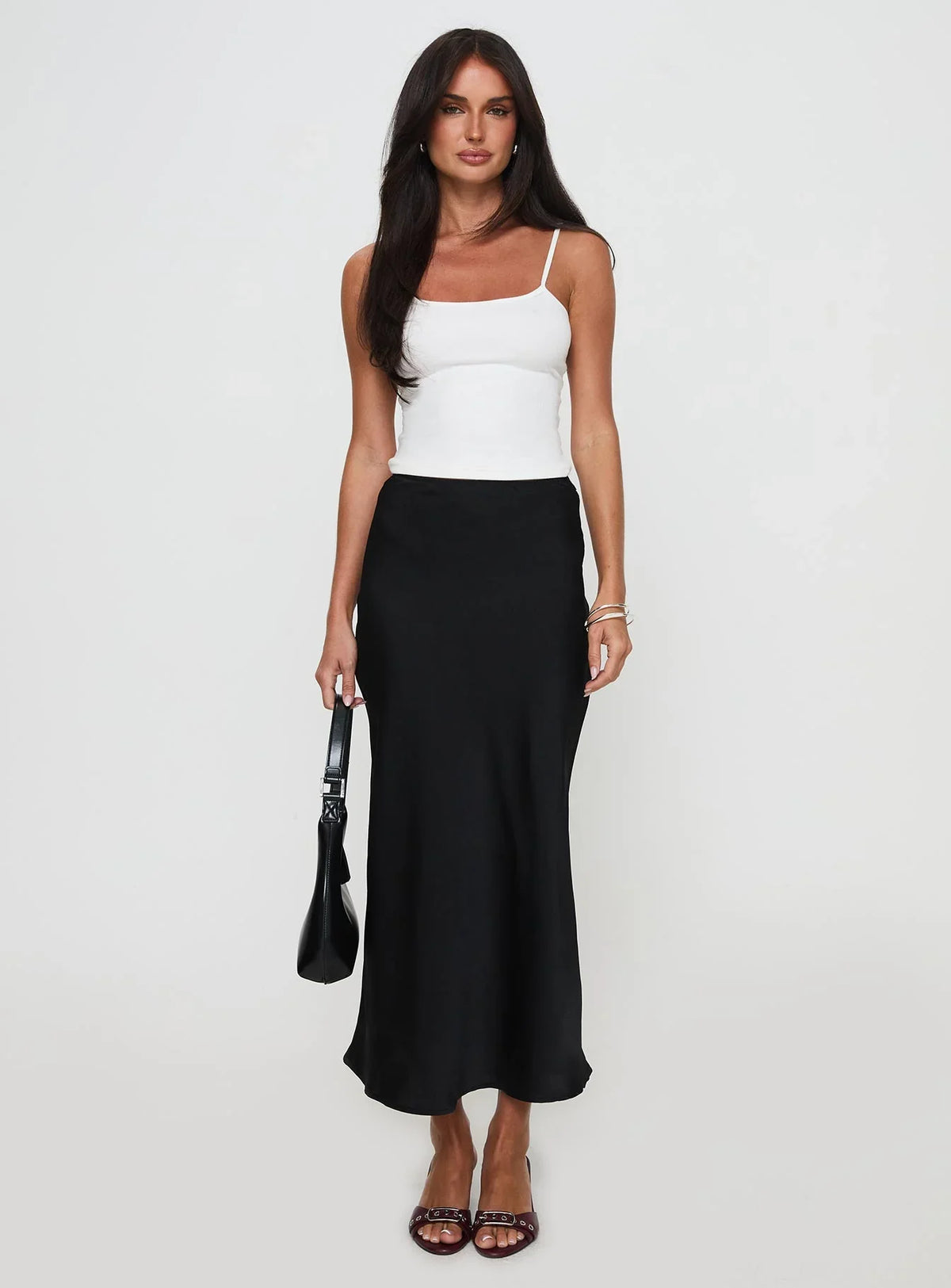 Haley Maxi Skirt Black