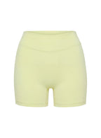 Final Form Active 4 Invisible Scrunch Shorts Lemongrass