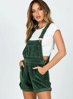 Kacey Short Overalls Khaki