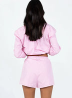 The Chloe Set Pink Stripe